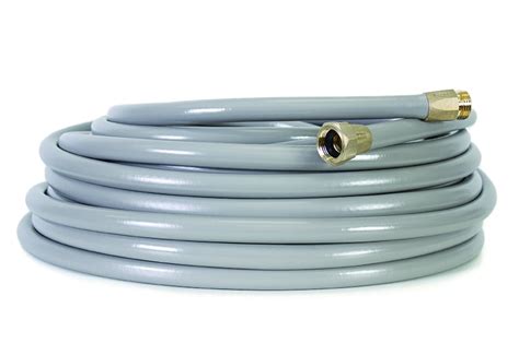 This unit is brutally durable and has a 10 year no leak, no rust and no break guarantee. . Eley garden hose